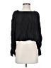 J.Crew Collection 100% Viscose Black Long Sleeve Blouse Size XXS - photo 1