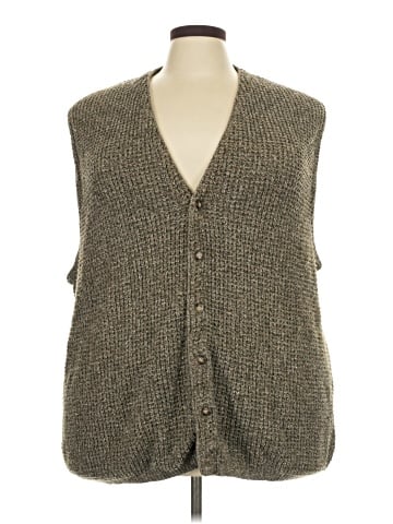 St. John's Bay Sleeveless Button-Down Shirt (view 1)