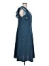 Unbranded Polka Dots Blue Casual Dress Size L - photo 4
