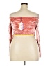Yitty Red Long Sleeve Top Size 4X - photo 2