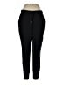 Lululemon Athletica 100% Polyester Solid Black Track Pants Size 10 - photo 1