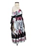 Forever Graphic Gray Cocktail Dress Size S - photo 4