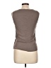 St. John Brown Sleeveless Top Size L - photo 2