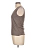St. John Brown Sleeveless Top Size L - photo 5