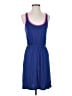 Old Navy 100% Rayon Color Block Blue Casual Dress Size S - photo 1