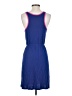 Old Navy 100% Rayon Color Block Blue Casual Dress Size S - photo 2