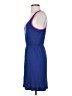 Old Navy 100% Rayon Color Block Blue Casual Dress Size S - photo 5