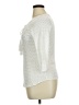 Lavender Brown 100% Rayon Ivory 3/4 Sleeve Blouse Size XL - photo 5