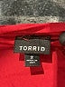 Torrid 100% Polyester Burgundy Sleeveless Blouse Size 2X Plus (2) - photo 7