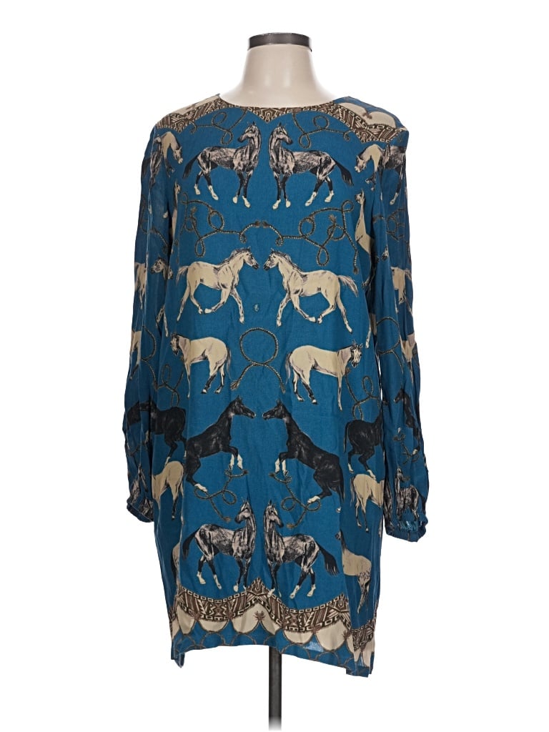 Pre-owned Corey Lynn Calter Casual Dress In Blue