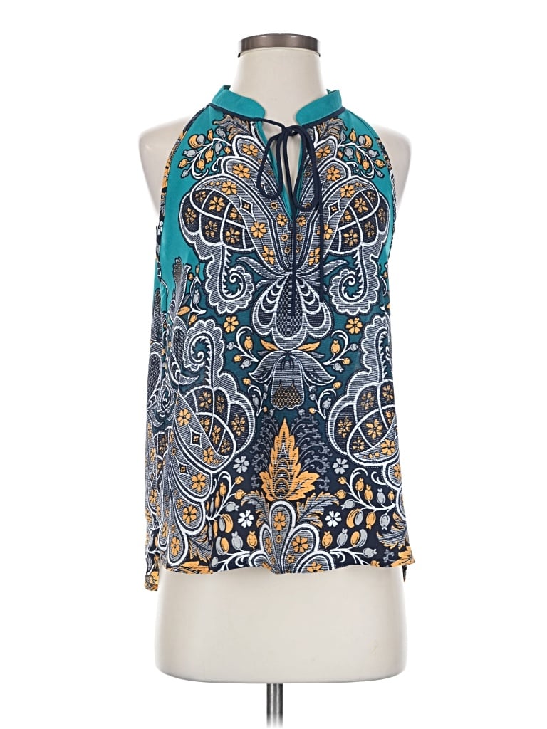Pre-owned Alice Blue Sleeveless Blouse In Blue