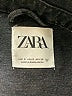 Zara 100% Cotton Black Denim Jacket Size S - photo 6
