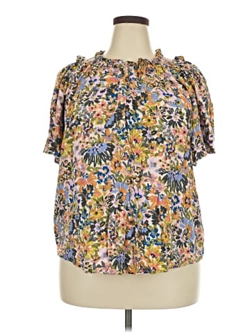 Democracy Short Sleeve Blouse (view 1)