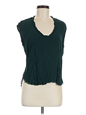 Olivaceous Sleeveless Blouse (view 1)