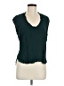 Olivaceous 100% Rayon Teal Sleeveless Blouse Size M - photo 1