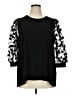 Anne Klein Black 3/4 Sleeve Top Size 1X - photo 1