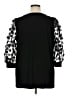 Anne Klein Black 3/4 Sleeve Top Size 1X - photo 2