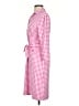 J. McLaughlin Checkered-gingham Pink Casual Dress Size S - photo 5