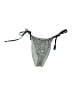 PacSun Houndstooth Gray Swimsuit Bottoms Size S - photo 1
