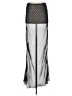 Missguided Polka Dots Silver Formal Skirt Size S (estimated) - photo 1