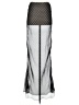 Missguided Polka Dots Silver Formal Skirt Size S (estimated) - photo 2