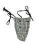 PacSun Houndstooth Gray Swimsuit Bottoms Size S - photo 2