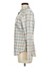 Levi's 100% Cotton Plaid Ivory Long Sleeve Button-Down Shirt Size M - photo 5