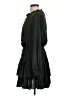 Glam 100% Polyester Black Casual Dress Size L - photo 5