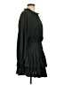 Glam 100% Polyester Black Casual Dress Size L - photo 4