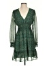 Max Studio 100% Polyester Paisley Green Cocktail Dress Size S - photo 1
