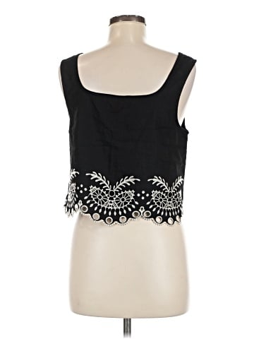 Maison d' Amelie Sleeveless Blouse (view 2)