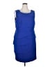 Connected Apparel Blue Cocktail Dress Size 20W - photo 1