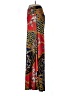 Julian Chang Paisley Red Casual Pants One size - photo 5