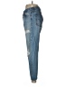 Levi's 100% Cotton Hearts Blue Jeans Size 28 waist - photo 5