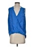 Splendid Blue Sleeveless Blouse Size S - photo 1