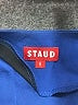 STAUD 100% Polyester Color Block Blue Casual Dress Size 8 - photo 4