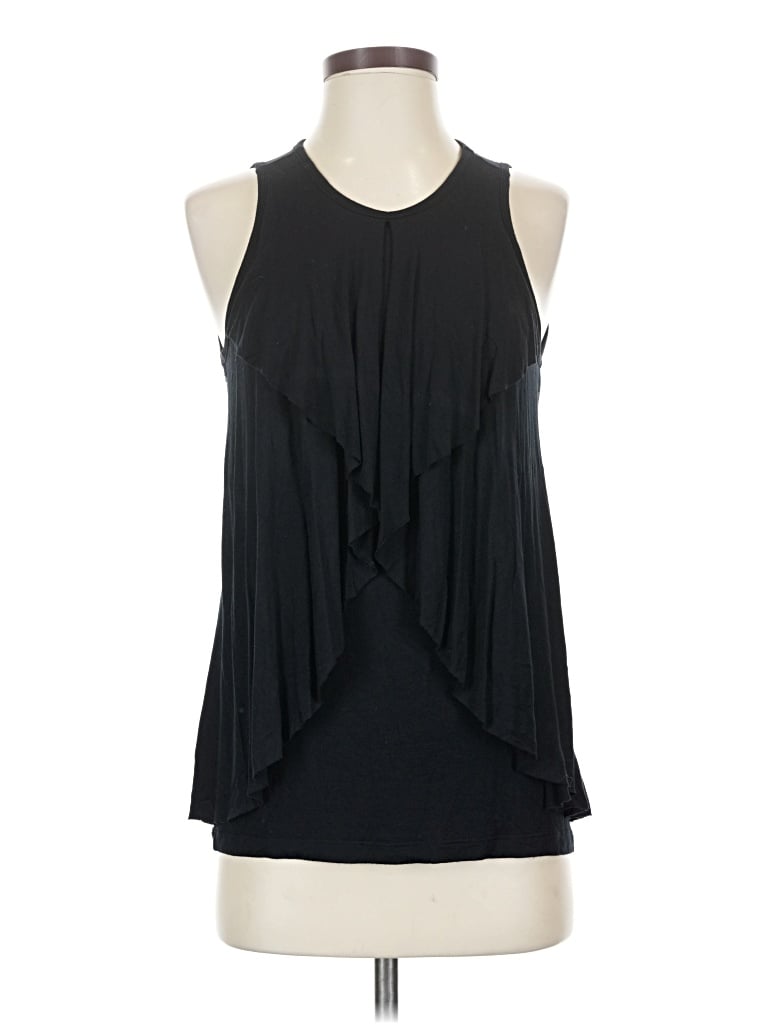 Pre-owned Kenar Sleeveless Blouse In Black