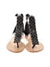 Bamboo Black Sandals Size 7 - photo 2