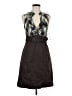 THREE PINK HEARTS Argyle Brown Cocktail Dress Size 9 - photo 1