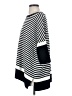 CAbi Stripes Black Poncho Size S - photo 5