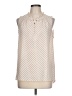 41Hawthorn 100% Polyester Ivory Sleeveless Blouse Size L - photo 1