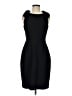 J.Crew 100% Polyester Solid Black Cocktail Dress Size 6 - photo 1