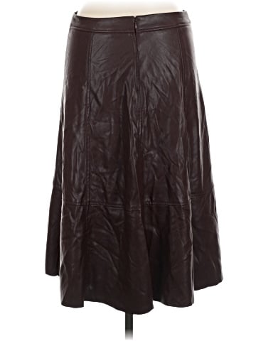 Banana Republic Factory Store Faux Leather Skirt (view 2)