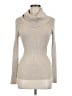 It's Our Time Tan Turtleneck Sweater Size M - photo 1