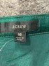 J.Crew 100% Polyester Solid Green Formal Skirt Size 18 - photo 4