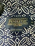 Pendleton 100% Viscose Polka Dots Blue 3/4 Sleeve Blouse Size M - photo 7