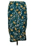 Lularoe Print Teal Casual Skirt Size L - photo 2