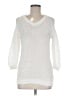 Ann Taylor Factory 100% Cotton White Pullover Sweater Size M (petite) - photo 1