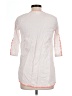 Boden 100% Cotton White 3/4 Sleeve Button-Down Shirt Size 11 - 12 - photo 2