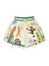 Unbranded Graphic Ivory Shorts Size M - photo 1